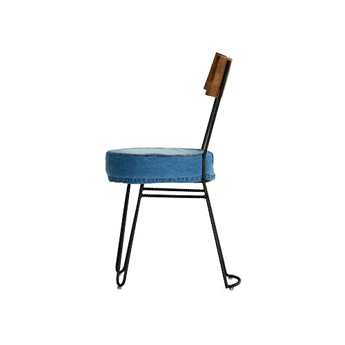 バシッとハマるデニムチェア d-Bodhi CAMPAGNA CHAIR BK