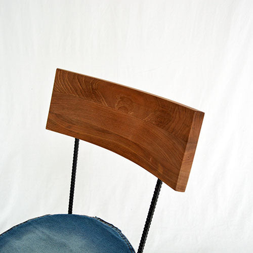 バシッとハマるデニムチェア d-Bodhi CAMPAGNA CHAIR BK