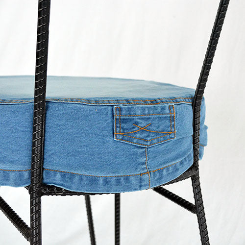 バシッとハマるデニムチェア d-Bodhi CAMPAGNA CHAIR BK
