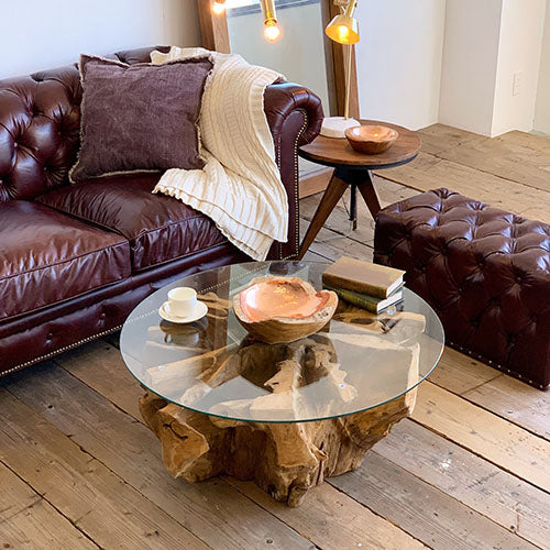 チェスターフィールドでシックに決める。HALO KENSINGTON 2P SOFA BT