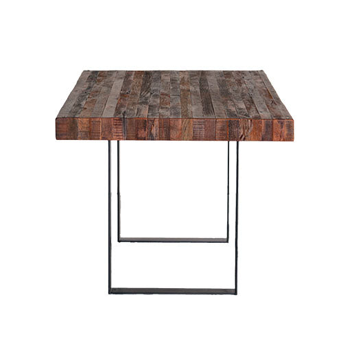 古材をモダンにブラッシュアップ bina GRAHAM DINING TABLE