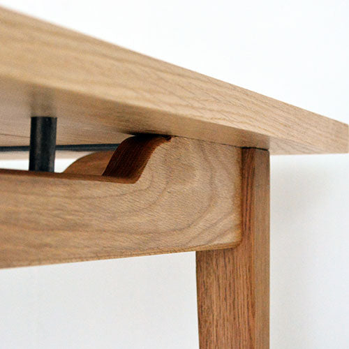 北欧っぽさがたまらない。/ a.depeche solo dining table 1600