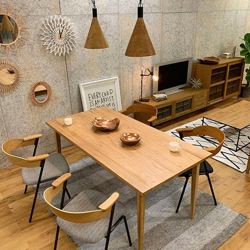 北欧っぽさがたまらない。/ a.depeche solo dining table 1600