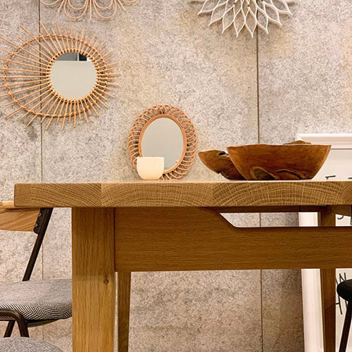 北欧っぽさがたまらない。/ a.depeche solo dining table 1600