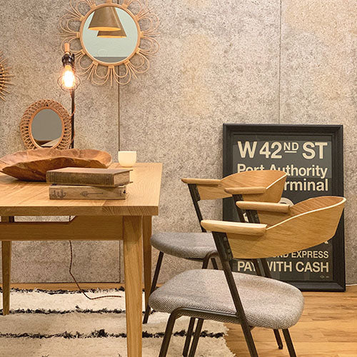 北欧っぽさがたまらない。/ a.depeche solo dining table 1600