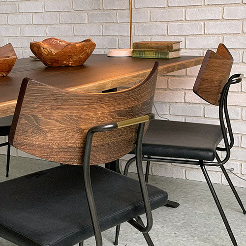 悠久の時が創り出した芸術 SQUARE ROOTS / SIVA DINING TABLE