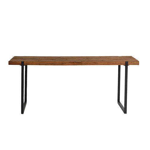 素地を活かしたリアル感がたまらない。 / d-Bodhi CELEBES DININGTABLE W180