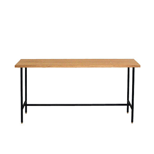心を整える、暮らしの真ん中に。BYRON ダイニングテーブル 150cm|無垢ホワイトオーク×スチール脚
/ BEACH FURNITURE / BYRON DINING TABLE 1500 NT