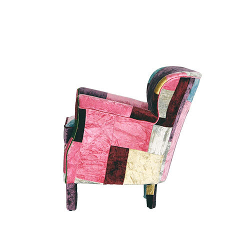 プロフェッサーチェアにパッチワークが!? HALO PROFESSOR ARM CHAIR VP