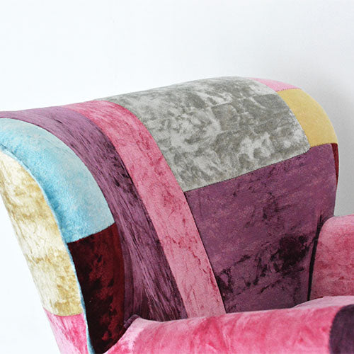 プロフェッサーチェアにパッチワークが!? HALO PROFESSOR ARM CHAIR VP