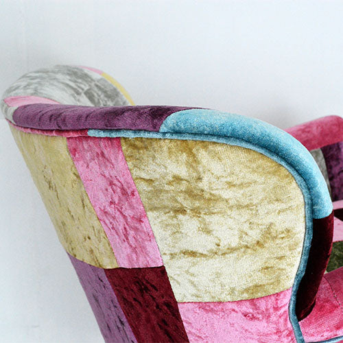 プロフェッサーチェアにパッチワークが!? HALO PROFESSOR ARM CHAIR VP