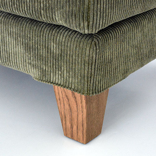 OTTOMAN 80 コーデュロイ カーキ|幅70・奥行50cm・BAY SOFA 83対応オットマン/BEACH FURNITURE