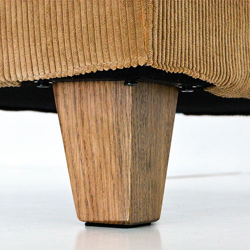 OTTOMAN 80 コーデュロイ キャメル|幅70・奥行50cm・BAY SOFA 83対応オットマン/BEACH FURNITURE