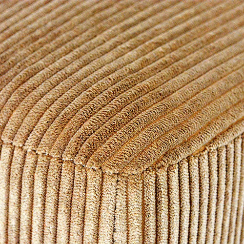 OTTOMAN 80 コーデュロイ キャメル|幅70・奥行50cm・BAY SOFA 83対応オットマン/BEACH FURNITURE