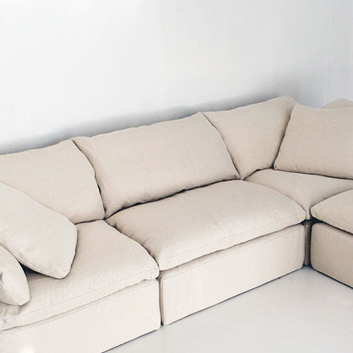 最高な白ソファ。 / HALO LUSCIOUS SECTIONAL SOFA