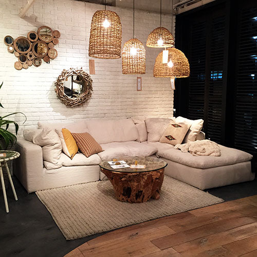 最高な白ソファ。 / HALO LUSCIOUS SECTIONAL SOFA