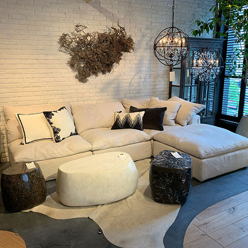 最高な白ソファ。 / HALO LUSCIOUS SECTIONAL SOFA