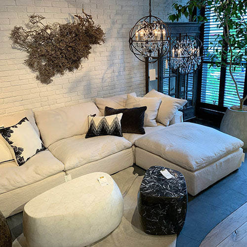 最高な白ソファ。 / HALO LUSCIOUS SECTIONAL SOFA