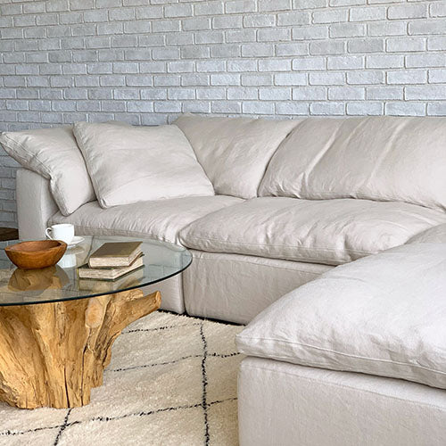最高な白ソファ。 / HALO LUSCIOUS SECTIONAL SOFA