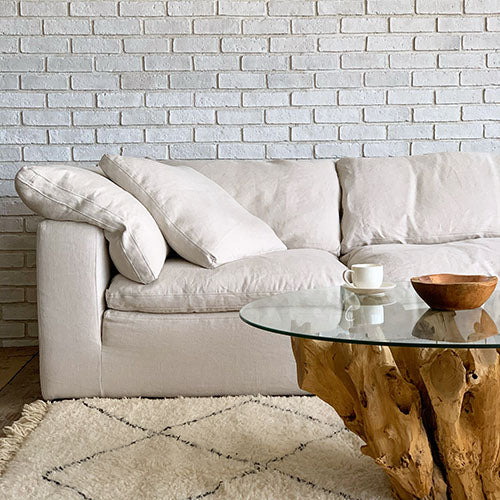 最高な白ソファ。 / HALO LUSCIOUS SECTIONAL SOFA