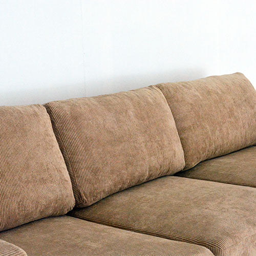 コーデュロイのカウチソファ、ここにあります。/ BEACH FURNITURE / BAY SOFA 84(R) CORDUROY CAMEL