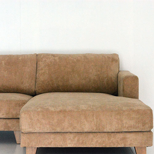 コーデュロイのカウチソファ、ここにあります。/ BEACH FURNITURE / BAY SOFA 84(R) CORDUROY CAMEL