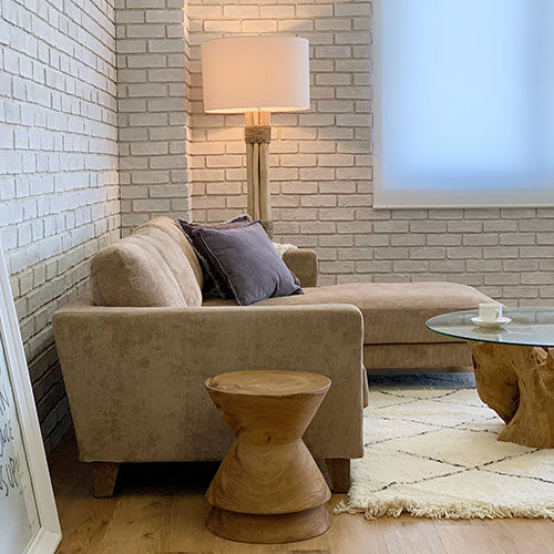 コーデュロイのカウチソファ、ここにあります。/ BEACH FURNITURE / BAY SOFA 84(R) CORDUROY CAMEL
