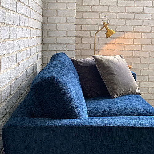 心に染みる深海ブルー。 / BEACH FURNITURE / BAY SOFA 83 FABRIC NAVY
