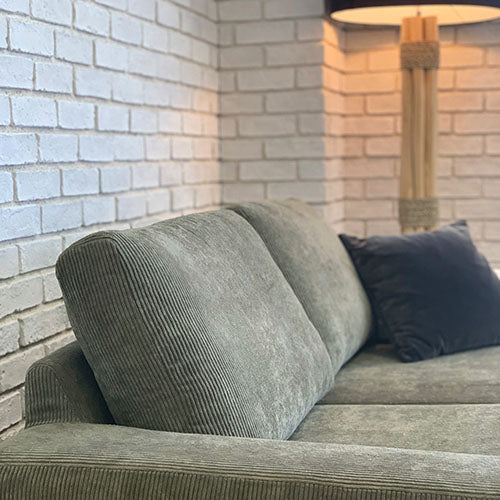 ゴロゴロ派のコーデュロイソファ。/ BEACH FURNITURE / BAY SOFA 72 (S) CORDUROY KHAKI