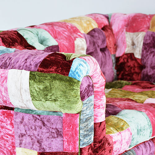 【送料無料】パッチワークの最高峰、ベンジントンソファ。 / HALO BENSINGTON 2.5P SOFA