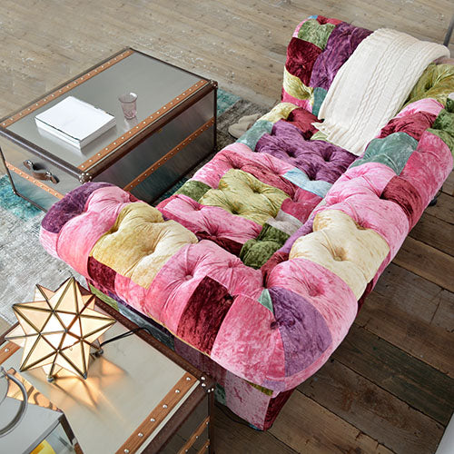 心踊るパッチワークソファ HALO BENSINGTON SOFA
