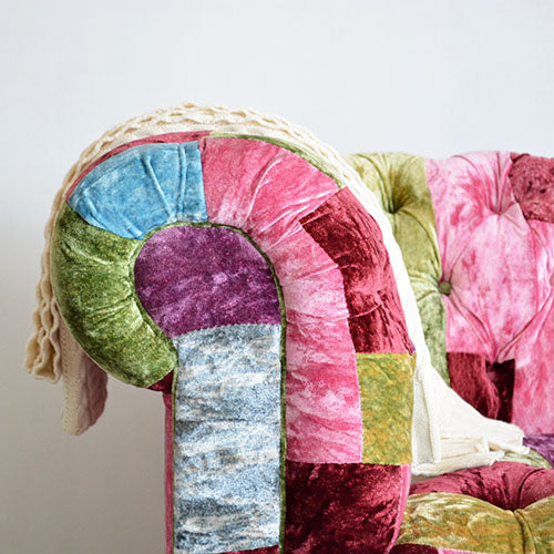 心踊るパッチワークソファ HALO BENSINGTON SOFA