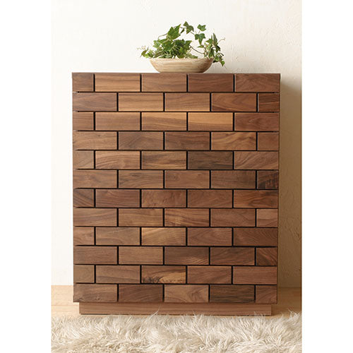 ウォールナットの美しい壁。 / Blocco 70 チェスト ウォールナット