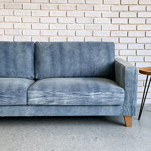 大人好みのデニムソファ。 / BEACH FURNITURE / BAY SOFA 83 DENIM BLUE