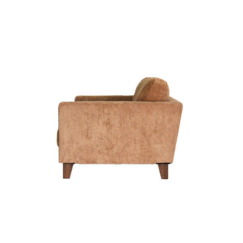 BAY SOFA 83(コーデュロイ/キャメル)|側面(アーム〜背)|W200×D95×H75×SH40