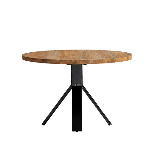 ビンテージな丸テーブル、ここにあります。 / dareels JATI CIRCLE 110 DINING TABLE