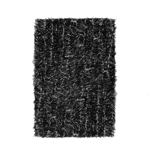 a.depech NZ wool rug dark design