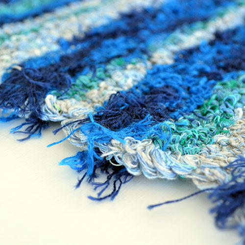 海を眺める気分で過ごそう。JARAPA MARINEBLUE 140cm×200cm