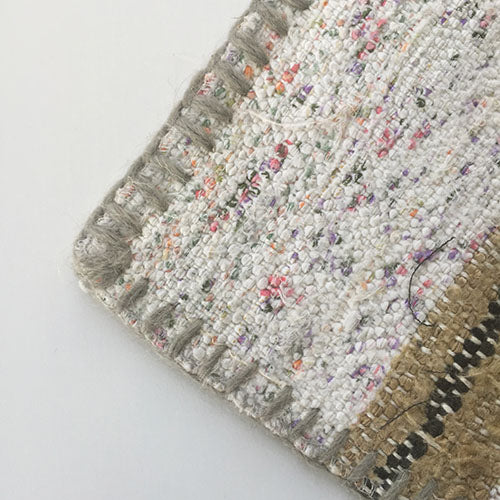 優しさが溢れ出す空間。ホワイトキリム RUG 160cm×120cm