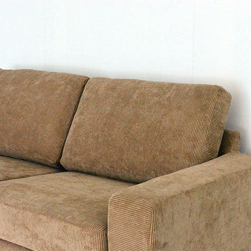 カッコ可愛い、コーデュロイソファ。/ BEACH FURNITURE / BAY SOFA 72 (S) CORDUROY CAMEL