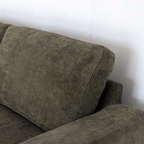 ゴロゴロ派のコーデュロイソファ。/ BEACH FURNITURE / BAY SOFA 72 (S) CORDUROY KHAKI