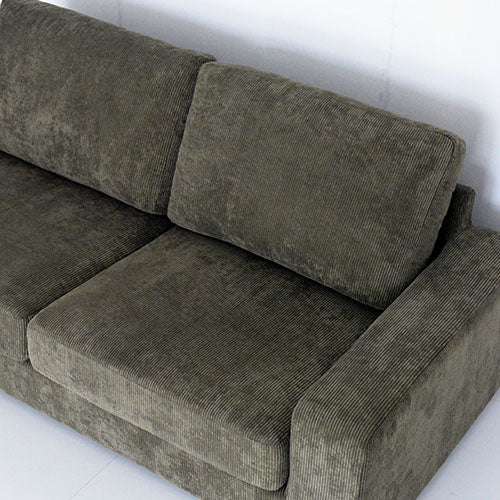 ゴロゴロ派のコーデュロイソファ。/ BEACH FURNITURE / BAY SOFA 72 (S) CORDUROY KHAKI