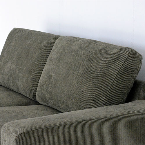 ゴロゴロ派のコーデュロイソファ。/ BEACH FURNITURE / BAY SOFA 72 (S) CORDUROY KHAKI